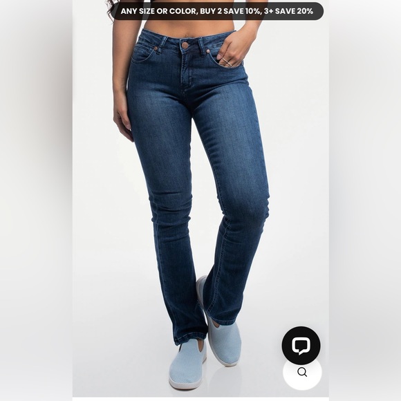 Barbell bootcut jean blue sz 26 - Picture 2 of 6